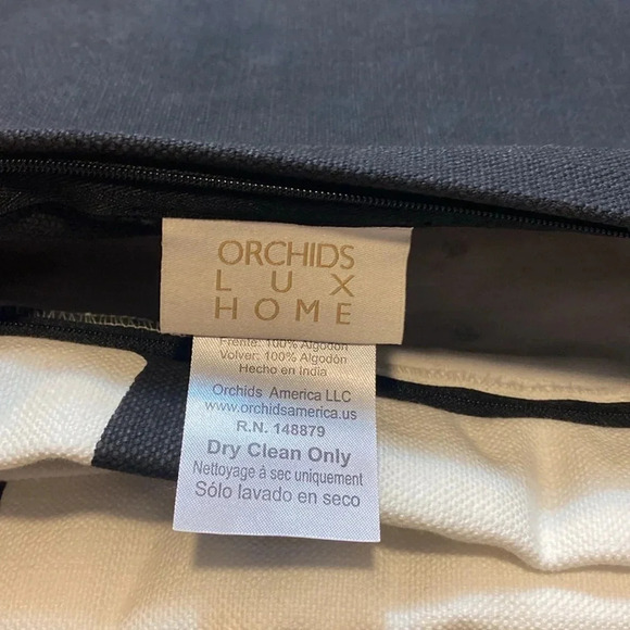 NWT Orchids Lux Home Tandy Deco Pillow Covers - Picture 5 of 6